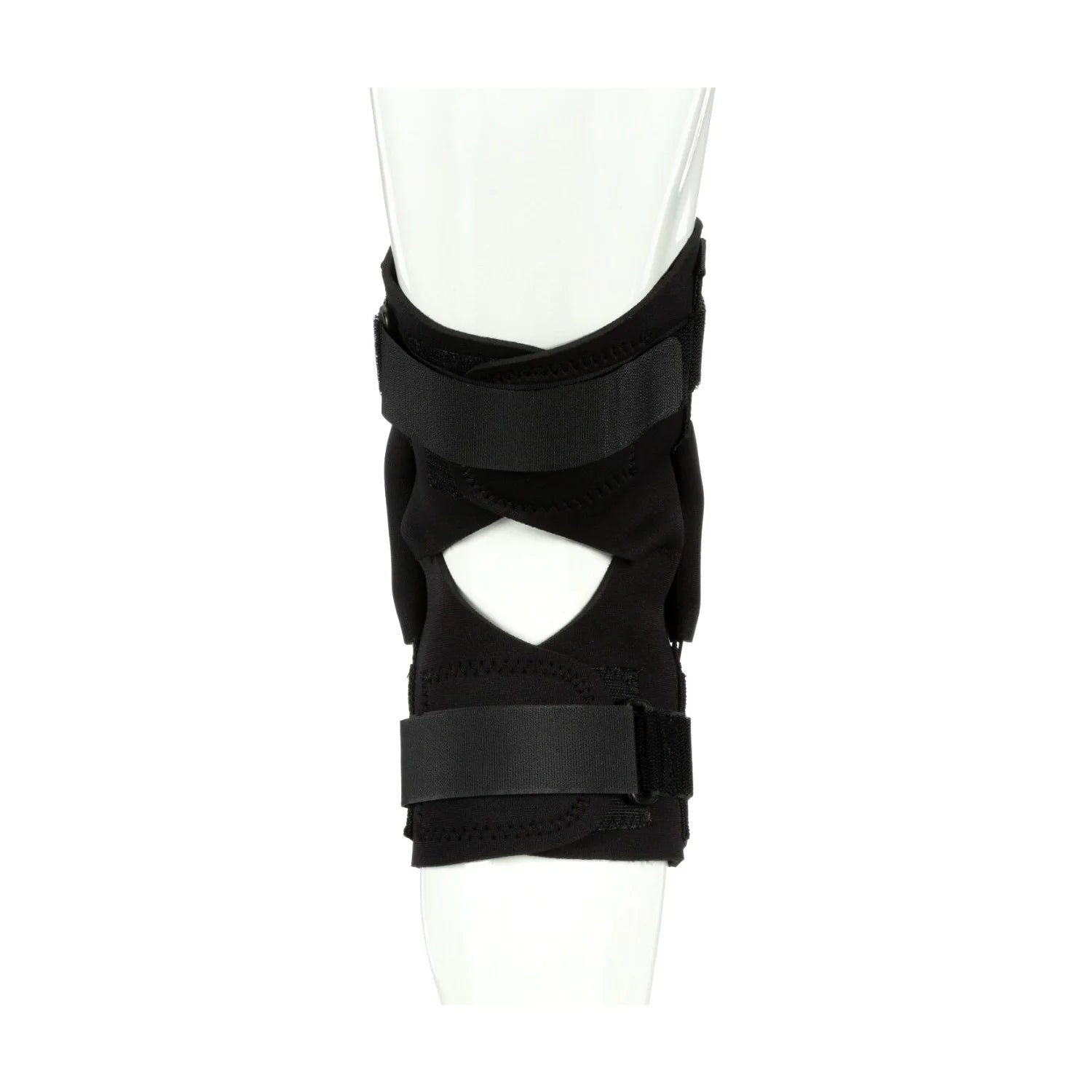 Adjustable Hinged Knee Brace, Black/Gray, 1 Brace